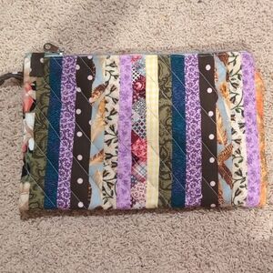 Multicolor Patchwork Clutch
